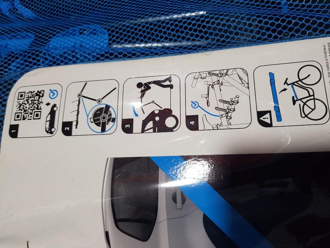 BTWIN Decathlon 320 Bike Rack for Car, Sports Equipment, Bicycles