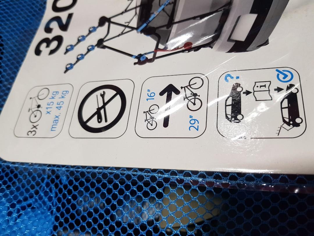 BTWIN Decathlon 320 Bike Rack for Car, Sports Equipment, Bicycles