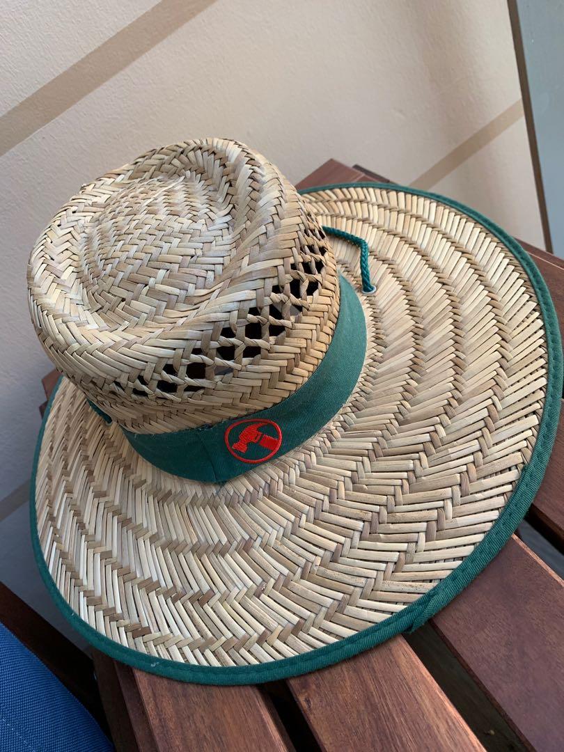 Bunnings straw hat, Men's Fashion, Watches & Accessories, Caps & Hats ...