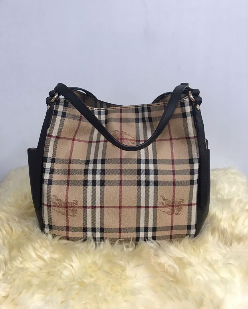 Burberry haymarket top canterbury bag