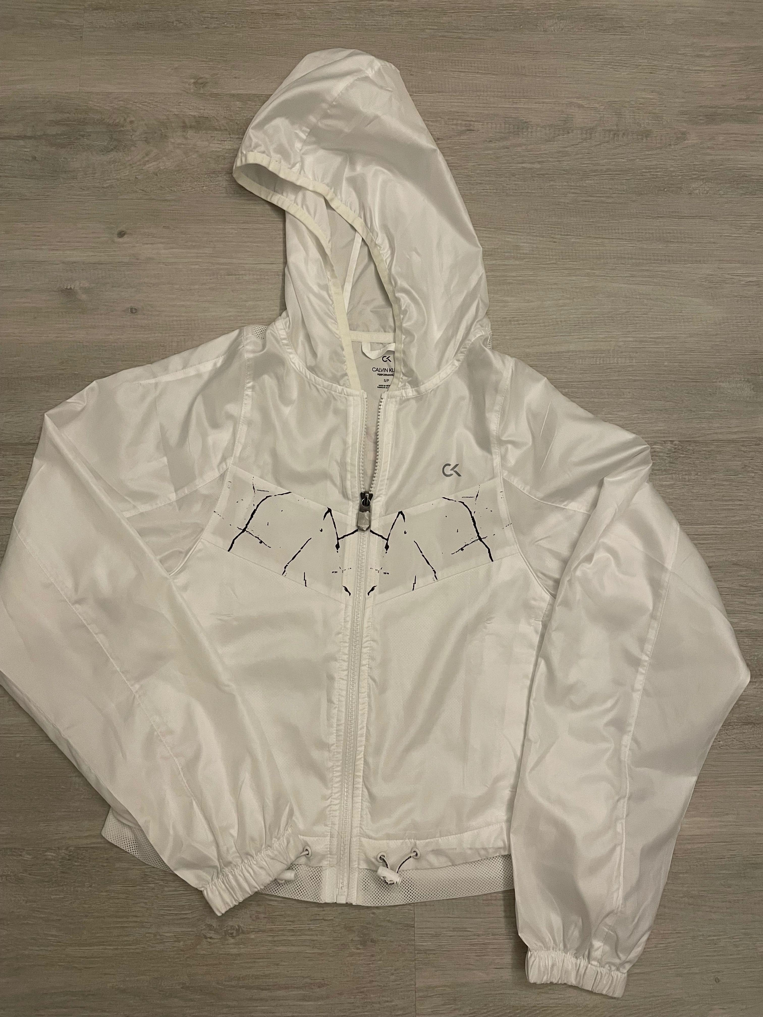 Calvin klein clearance performance white jacket