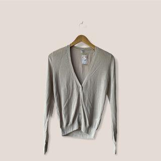 Cardigan Uniqlo Grey Reject