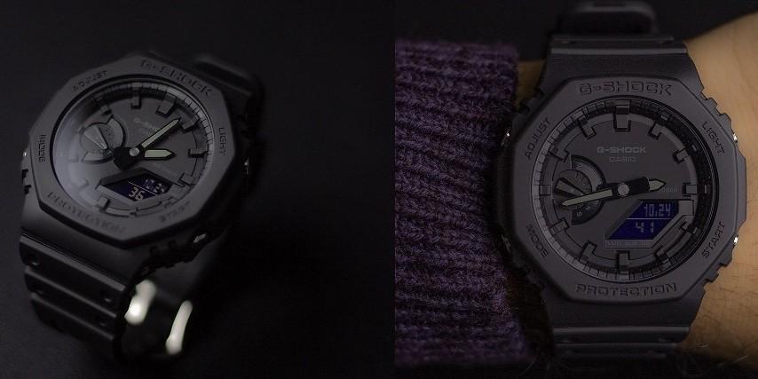Casio G Shock GA-2100 Black, Luxury 