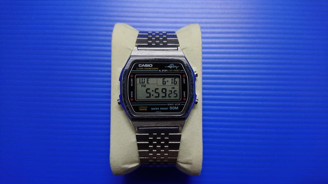 CASIO Marlin W-36, Men's Fashion, Watches on Carousell