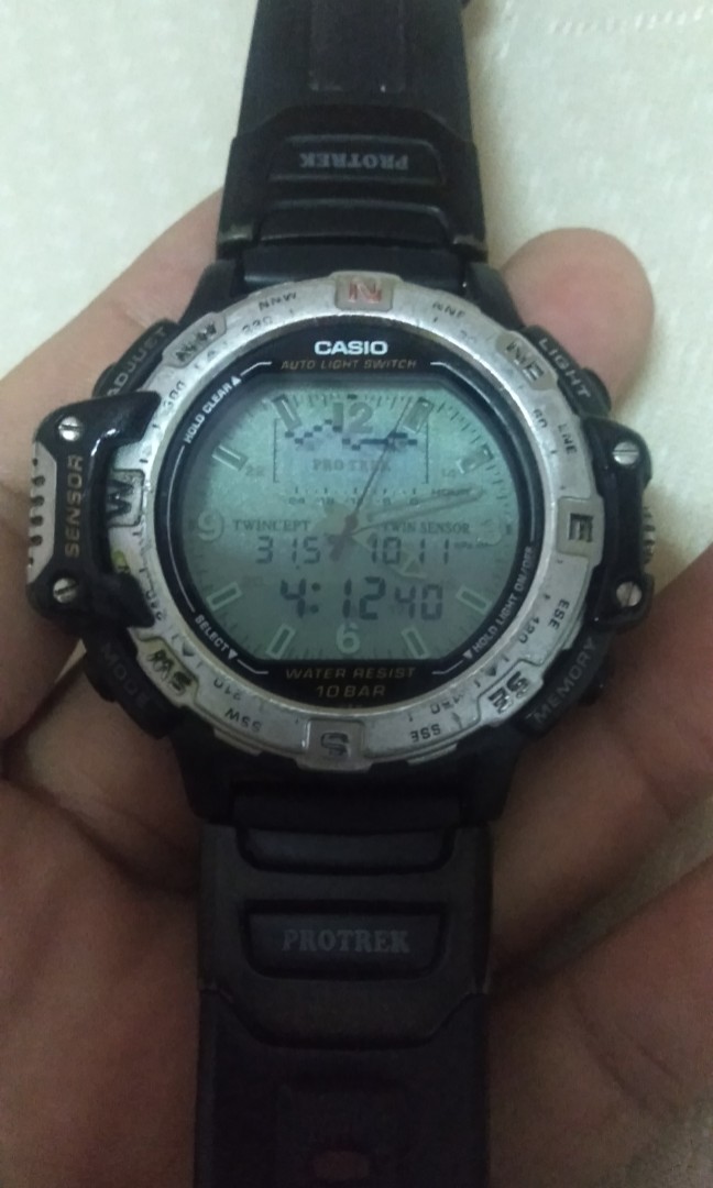 Casio protrek prt50, Antiques, Vintage Watches \u0026 Jewellery on Carousell