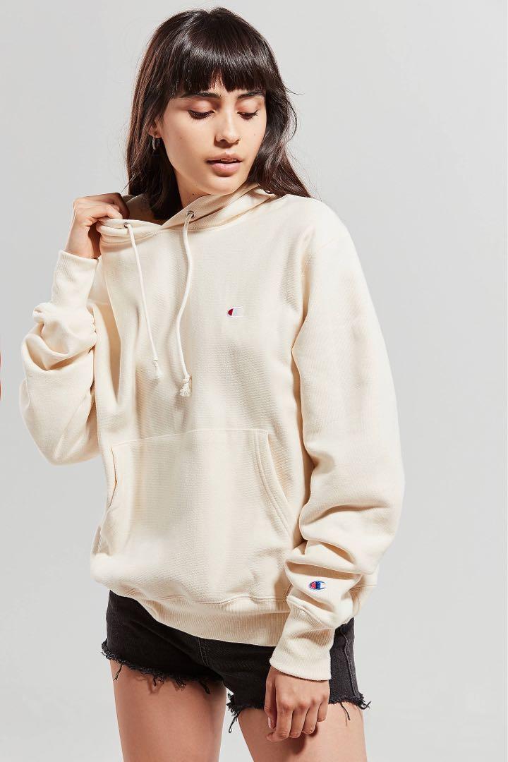 Champion reverse 2025 weave hoodie cream