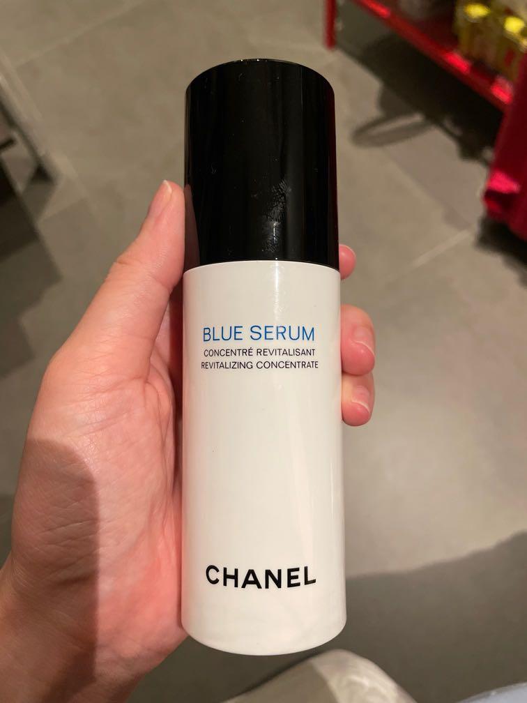 BN Chanel Blue Serum & Le Lait Cleansing Milk, Beauty & Personal Care,  Face, Face Care on Carousell