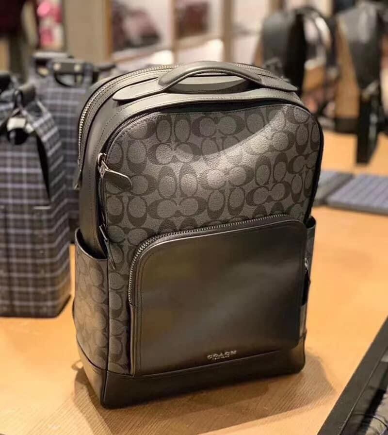 coach back pack for men