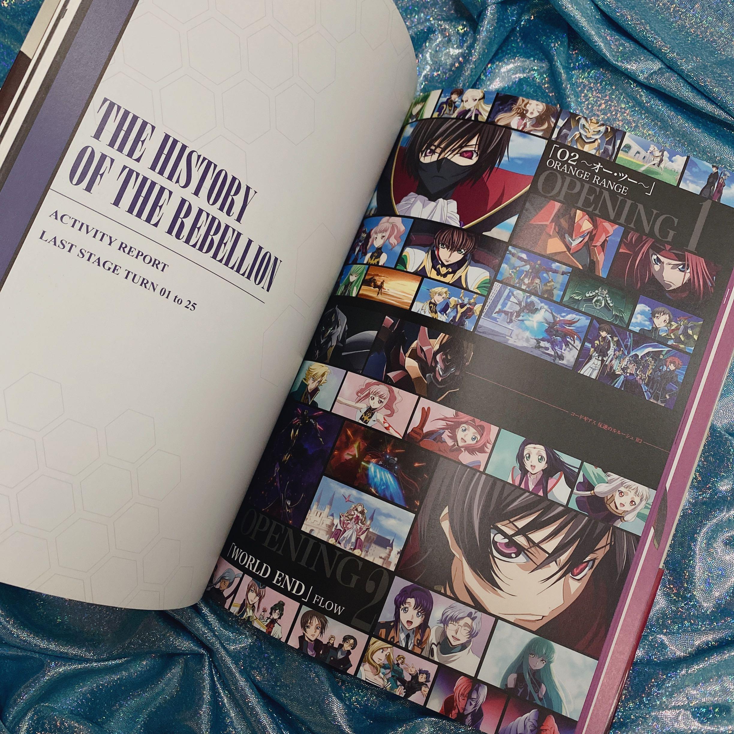 Code Geass Lelouch Of The Rebellion R2 Artbook Hobbies Toys Books Magazines Comics Manga On Carousell