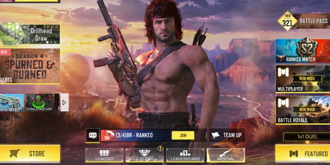 CODM account (includes 4000+ cp and mythic weapon), Video Gaming