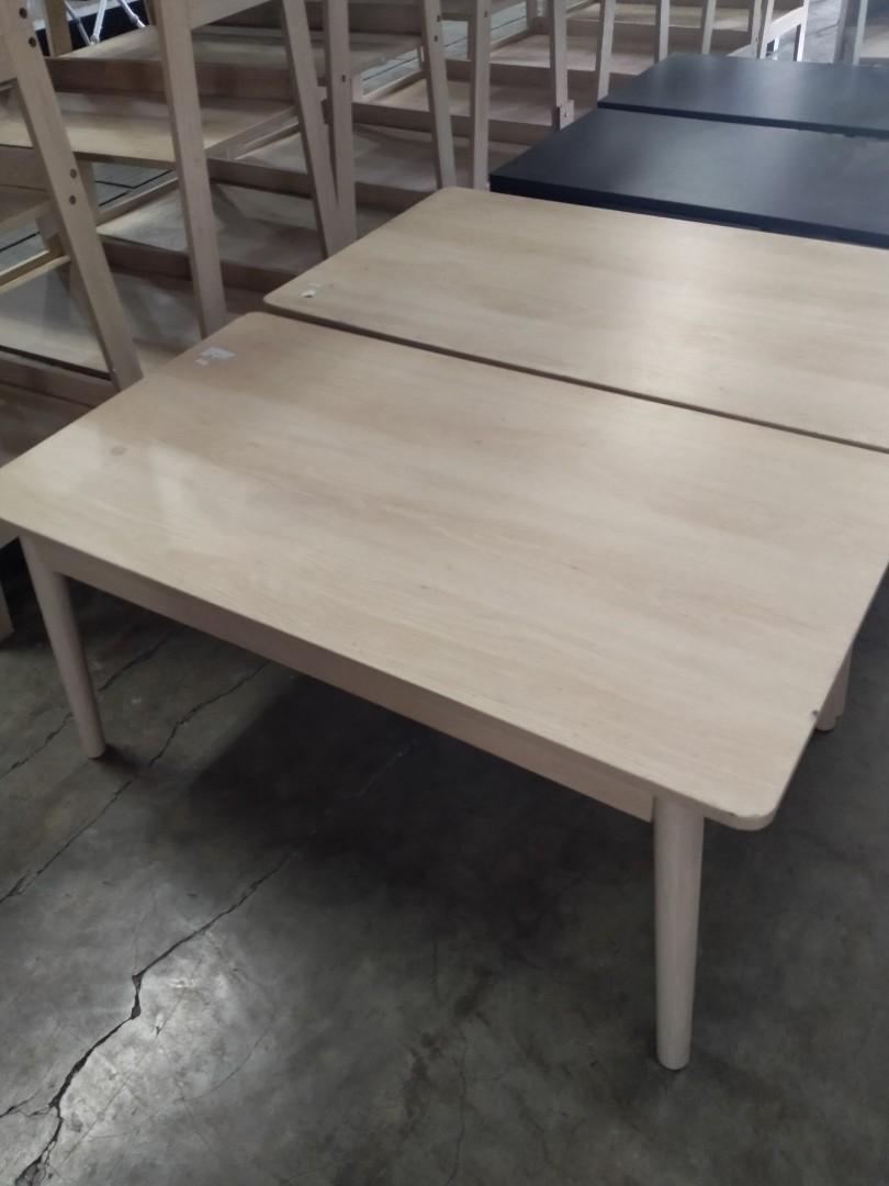 Coffee Table Oak Look (Category: Tables & Sets) located in San Pedro. Submitted by aussie.surplustore (Listing ID 1094602764, Image 2). Description: Coffee Table Oak Look Price: 1,500 Product Dimension: 90x50x39.5cm Max. weight capacity: 15kgs. *suitable for indoor use only **see last 2 photos for item's minimal issue as reference. -Australian Surplus -No COD, payment first -Accepting payment via Gcash or bank transfer -Can be deliver via Lalamov