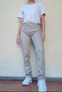 Cotton Pencil Pants
