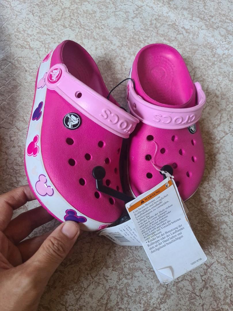 Crocs minnie lights hotsell