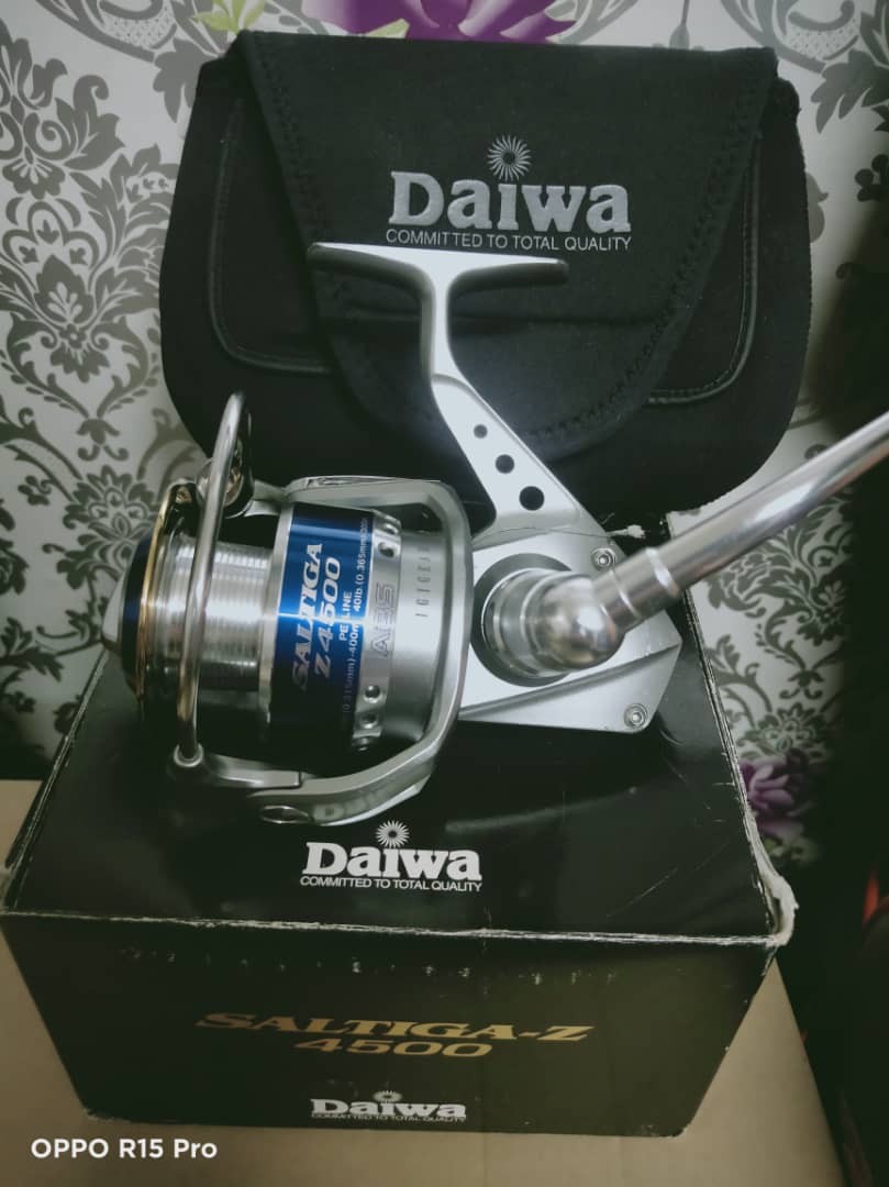 Daiwa saltiga-z 4500, Sports Equipment, Fishing on Carousell