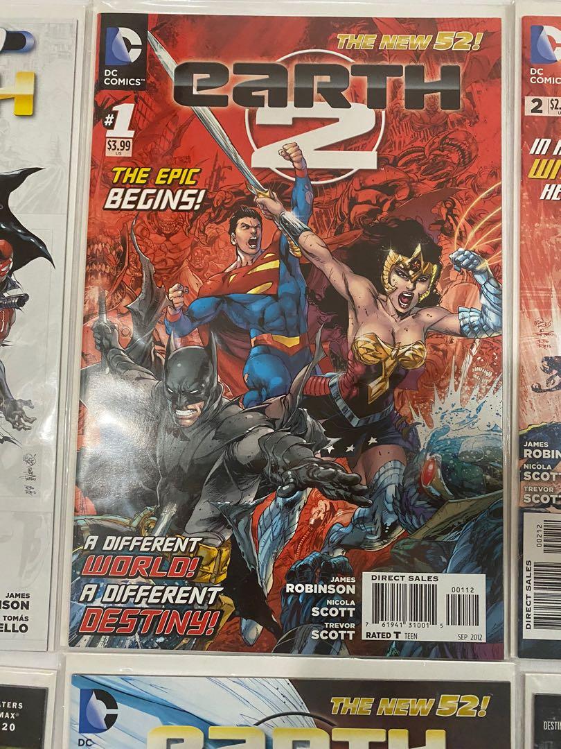 DC Comics Earth 2 The New 52 #0 - 5, Hobbies & Toys, Books & Magazines ...
