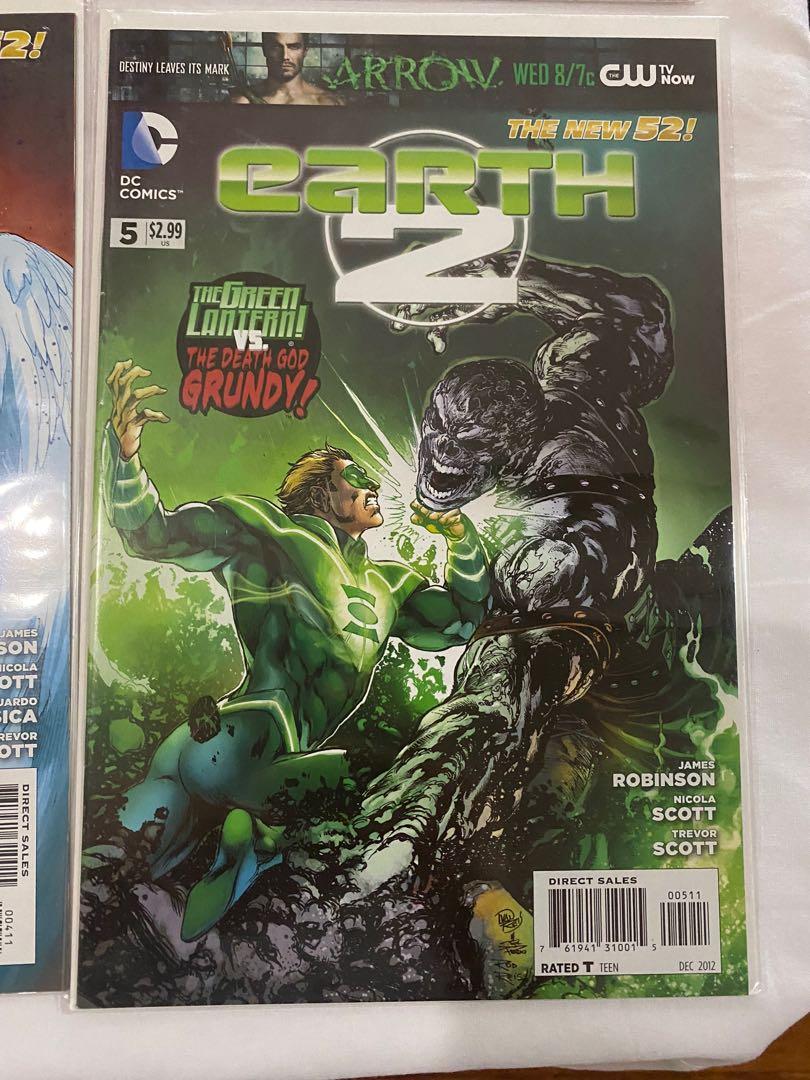 DC Comics Earth 2 The New 52 #0 - 5, Hobbies & Toys, Books & Magazines ...