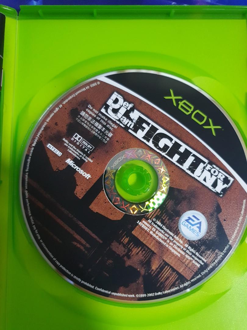 Official Xbox Game Disc #36 Def Jam Dight For NY Demo Disc