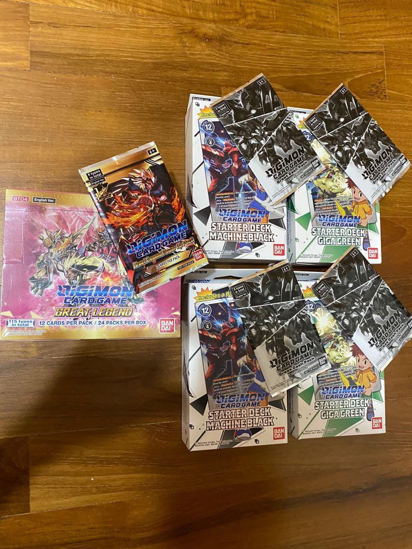 Digimon Trading Card Game, Starter, Hobbies & Toys, Toys & Games on  Carousell