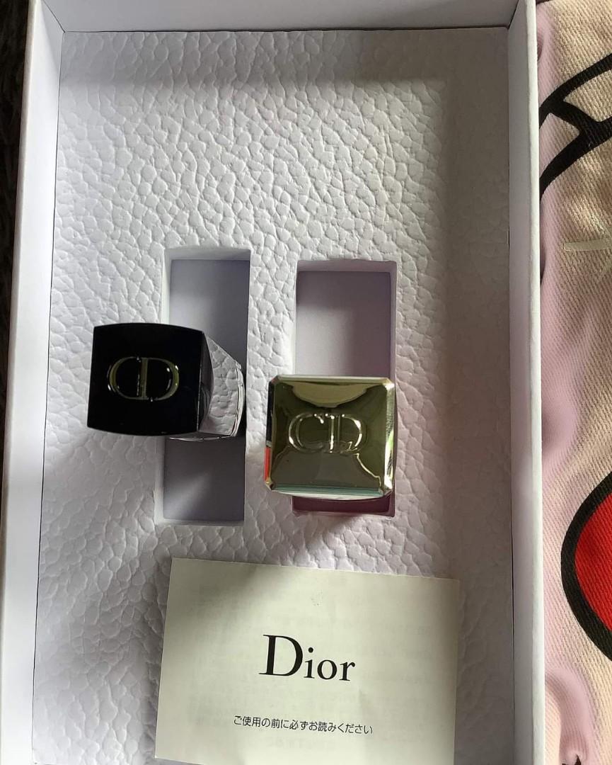 Dior Lipstick&Nail Polish (Category: Makeup) located in Angeles City. Submitted by d_m_p_2 (Listing ID 1094569138, Image 2). Description: Dior Beauty Kit ideal for gifting 🔥P5,000🔥 1 Lipstick 1 Nail Polish 2 organizers AVAILABLE ONHAND.