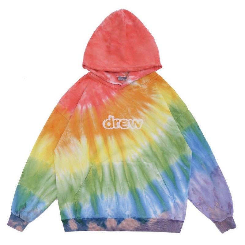 Drew tie dye hotsell hoodie