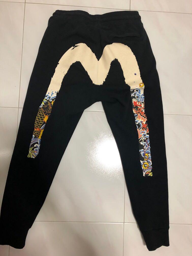Evisu joggers sale