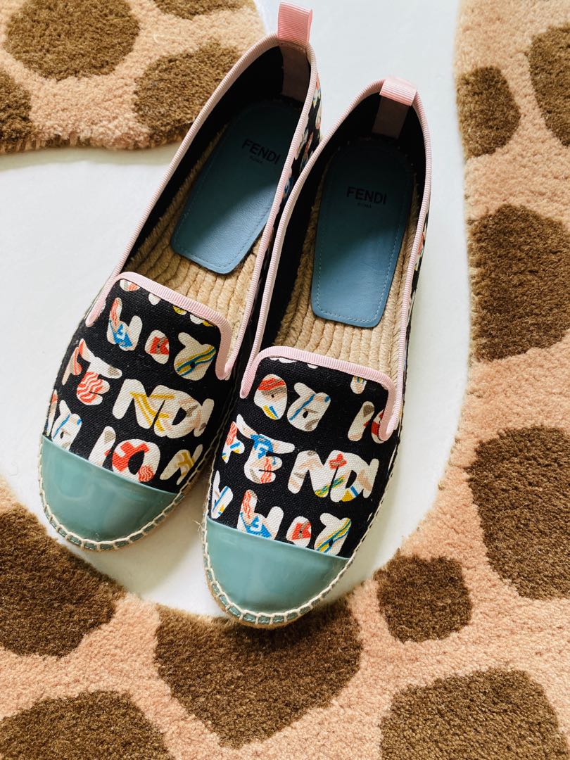 fendi espadrilles womens
