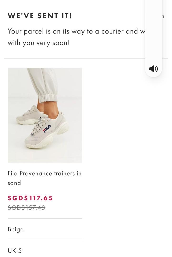 Fila provenance chunky sneakers Women s Fashion Footwear