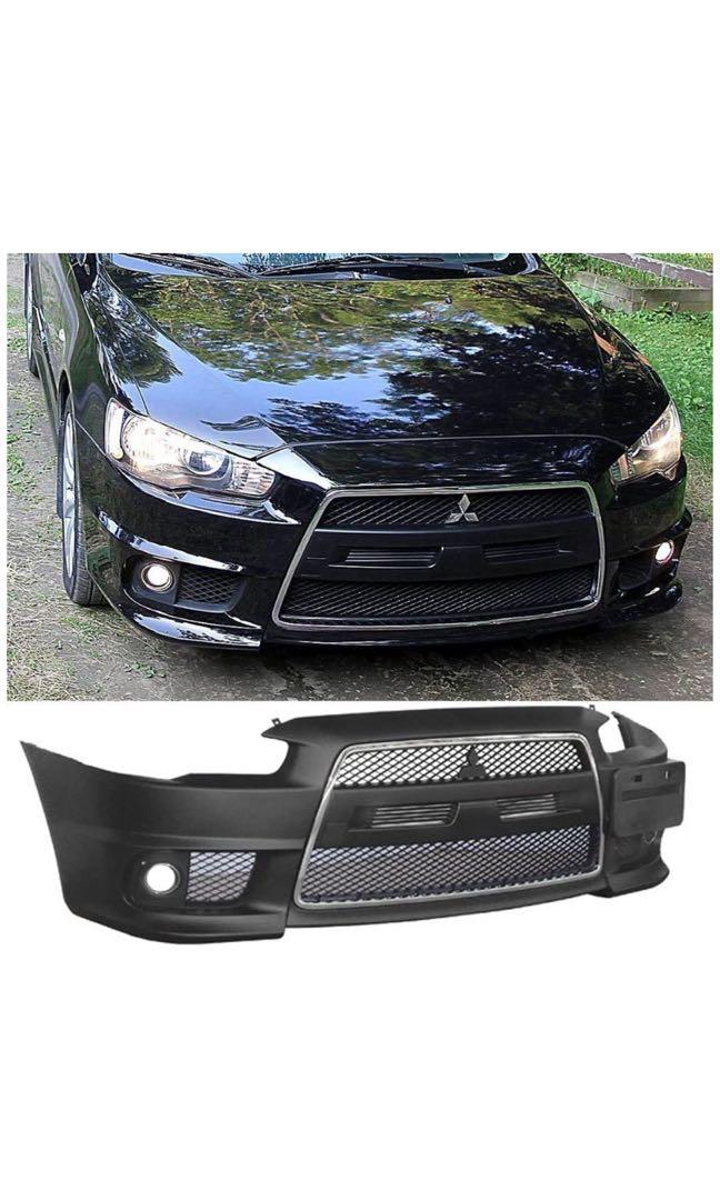 Front bumper lancer evo x version 3 Auto Accessories on Carousell