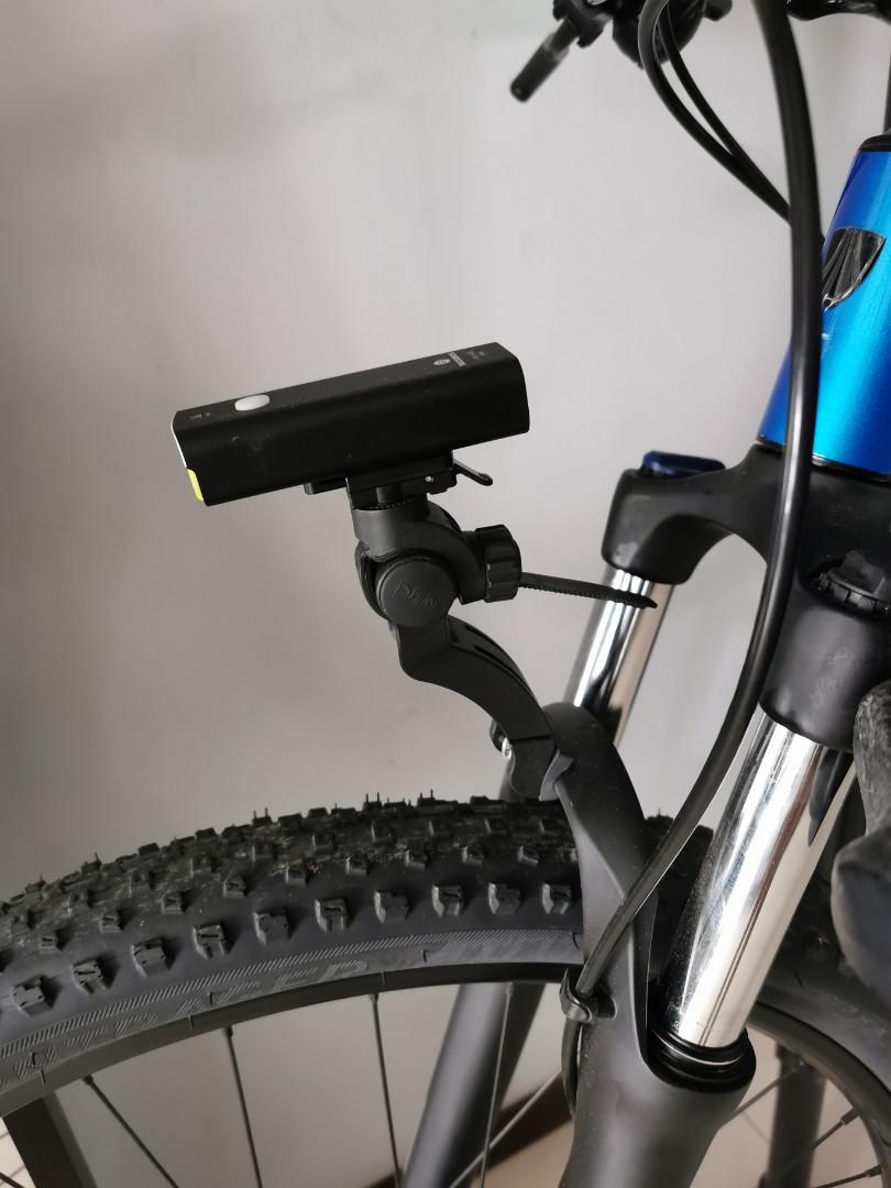 Front fork light bracket on sale