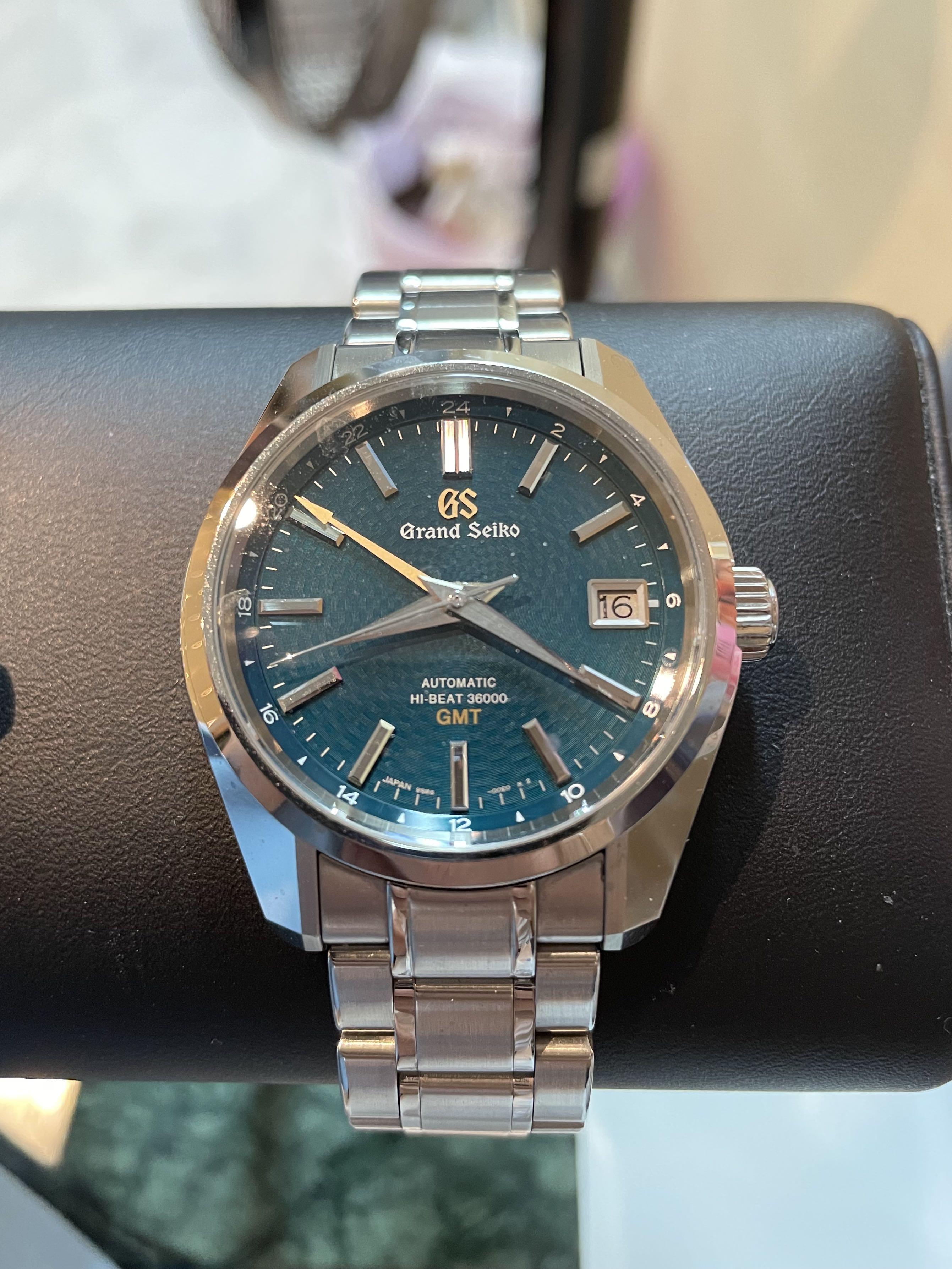 Grand Seiko SBGJ227 Peacock Hi-beat GMT, Mobile Phones & Gadgets, Wearables  & Smart Watches on Carousell
