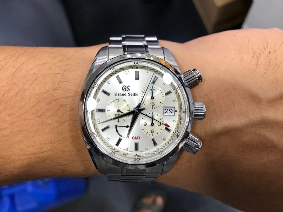 Grand Seiko Sport Collection Spring Drive GMT SBGC201, Men's Fashion,  Watches & Accessories, Watches on Carousell