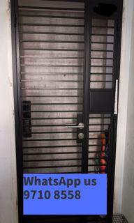 HDB Mild Steel Gate cat proof gate