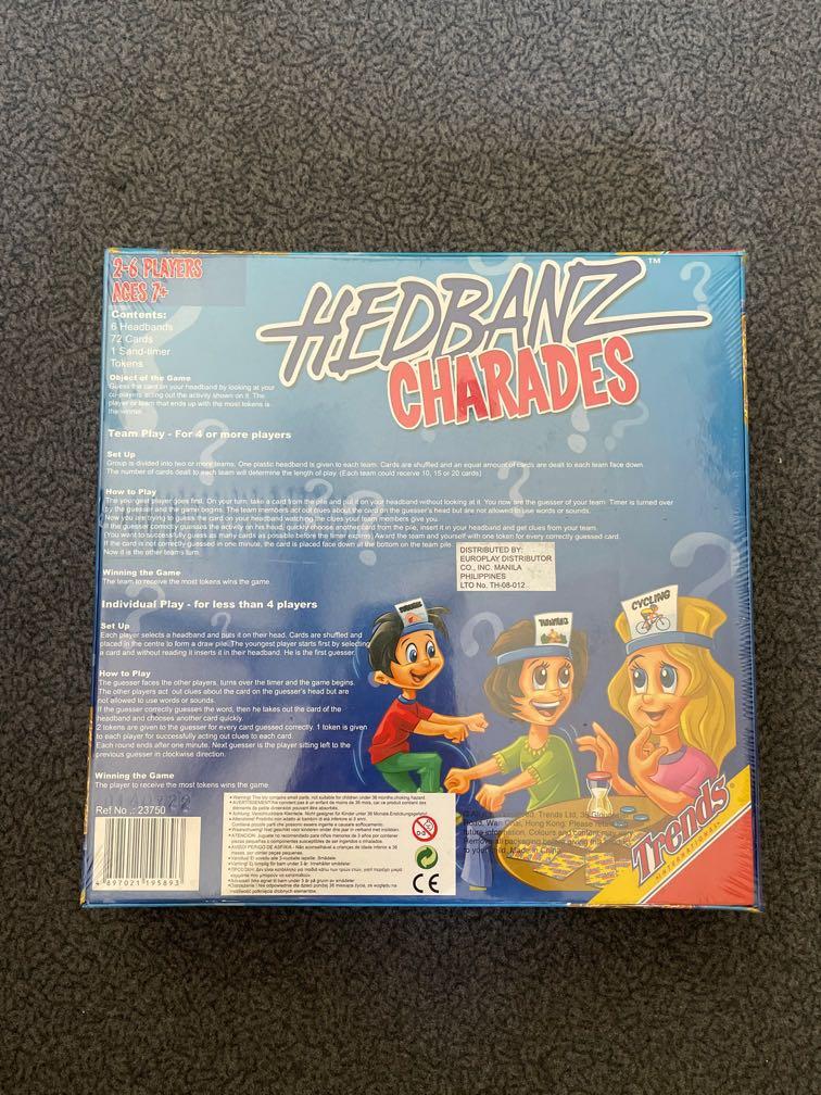 hedbanz charades