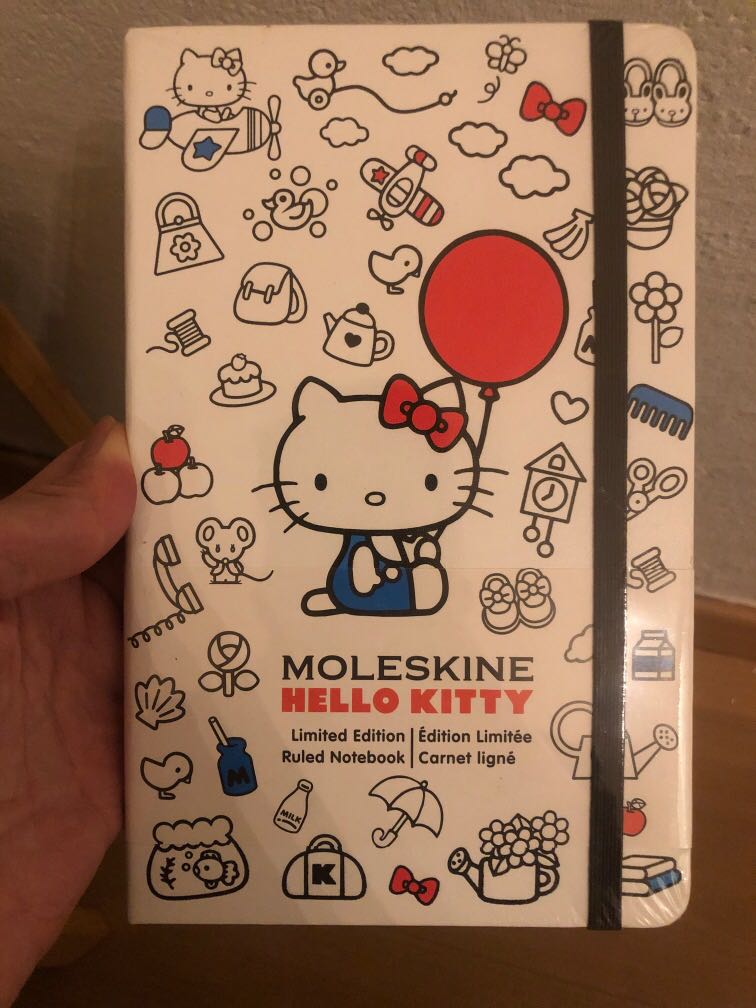 Hello Kitty Moleskin Notebook Unopend, Hobbies & Toys, Stationery