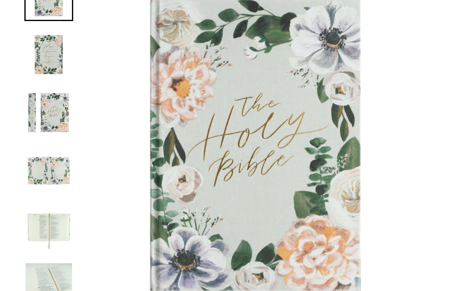 ESV Large Print Journaling Bible: Victoria Theme