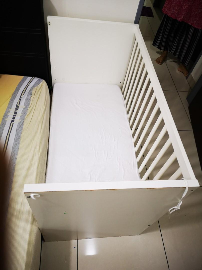 IKEA baby bed/cot, Babies & Kids, Baby Nursery & Kids Furniture, Cots