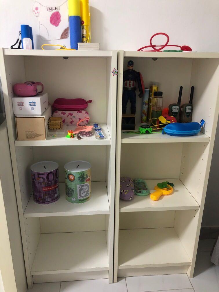 IKEA Kids shelves 2 for 15, Furniture & Home Living, Furniture