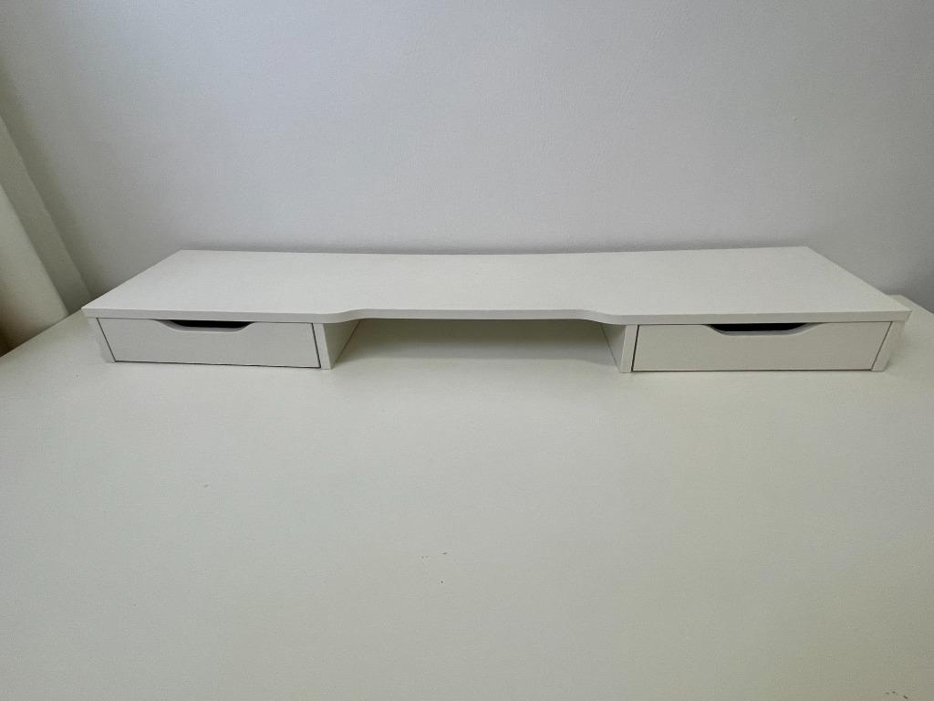 Ikea Skarsta Sit/Stand Desk (160x80) with Added Drawers, Furniture