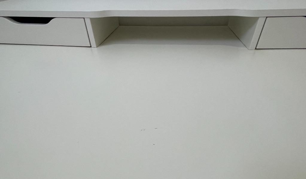 Ikea Skarsta Sit/Stand Desk (160x80) with Added Drawers, Furniture
