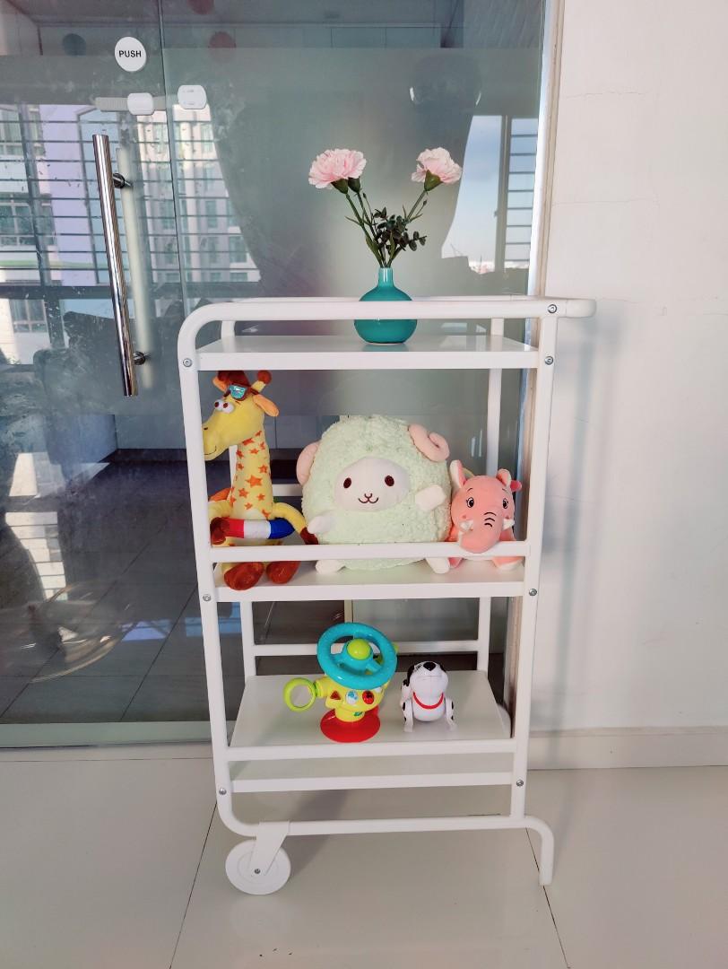 Ikea trolley , Furniture & Home Living, Furniture, Shelves,