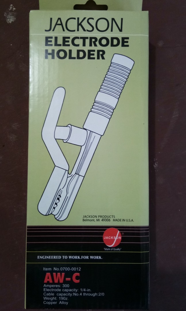 Jackson 300 amp. Electrode Holder, Commercial & Industrial