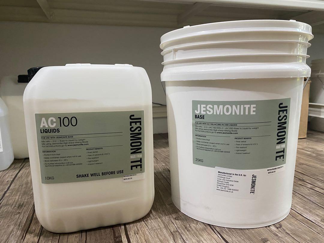 Jesmonite AC100 Non Toxic Water Based Resin For Casting ( Base + Liqui –  House Of Molds