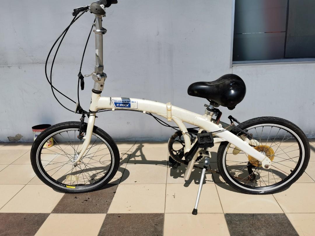Krock folding outlet bike