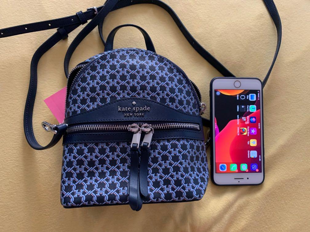 Kate spade 2 way mini back pack sling bag Women s Fashion Bags Wallets Backpacks on Carousell