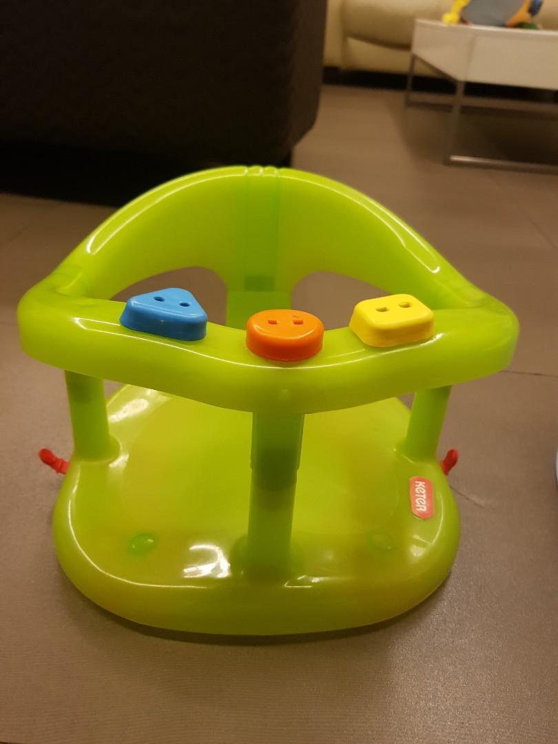 Keter Baby Bath Seat Babies Kids Bathing Changing Bathtub Bath Accessories On Carousell
