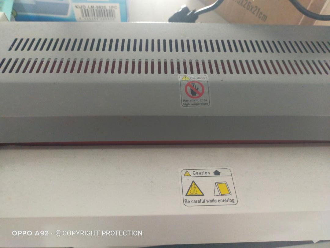 Kijo Laminating machine, TV & Home Appliances, Washing ...