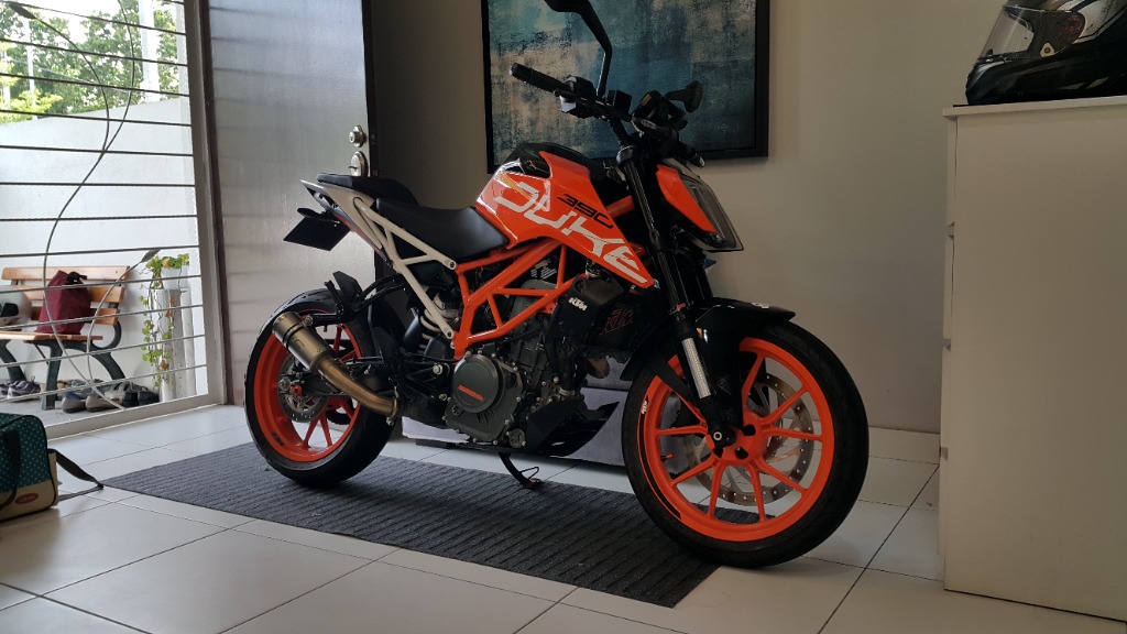 KTM Duke 390 V2 2018 Motorbikes on Carousell