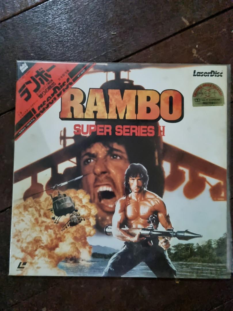 Laser Disc Rambo 2 Music Media Cd S Dvd S Other Media On Carousell