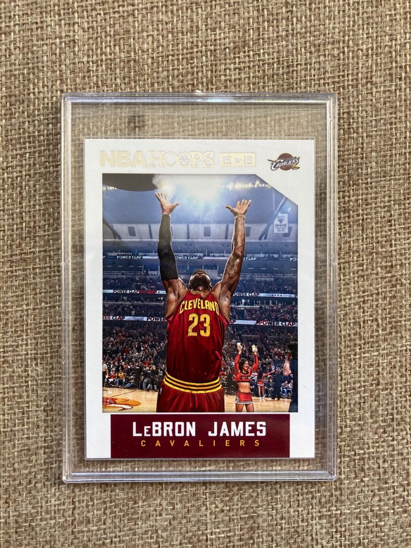 LEBRON JAMES NBA CARD ICONIC CHALK TOSS CHAMPIONSHIP YEAR