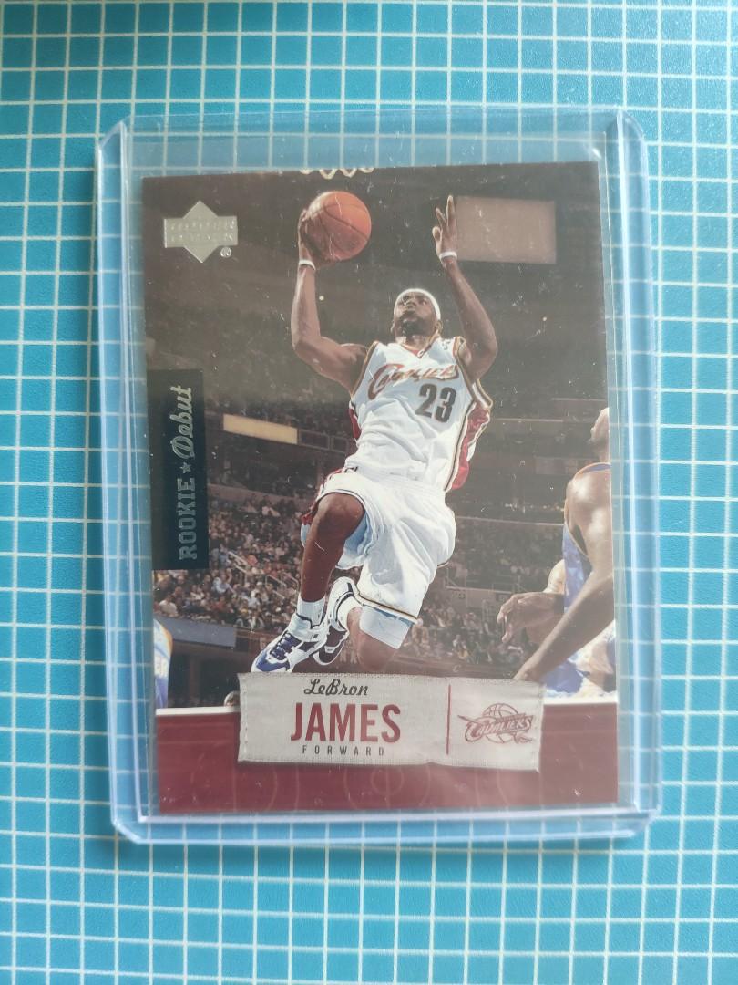 LeBron James Rookie Debut Upper Deck NBA Cards for Sale, Hobbies & Toys ...